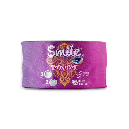 Smile Twin Toilet Roll